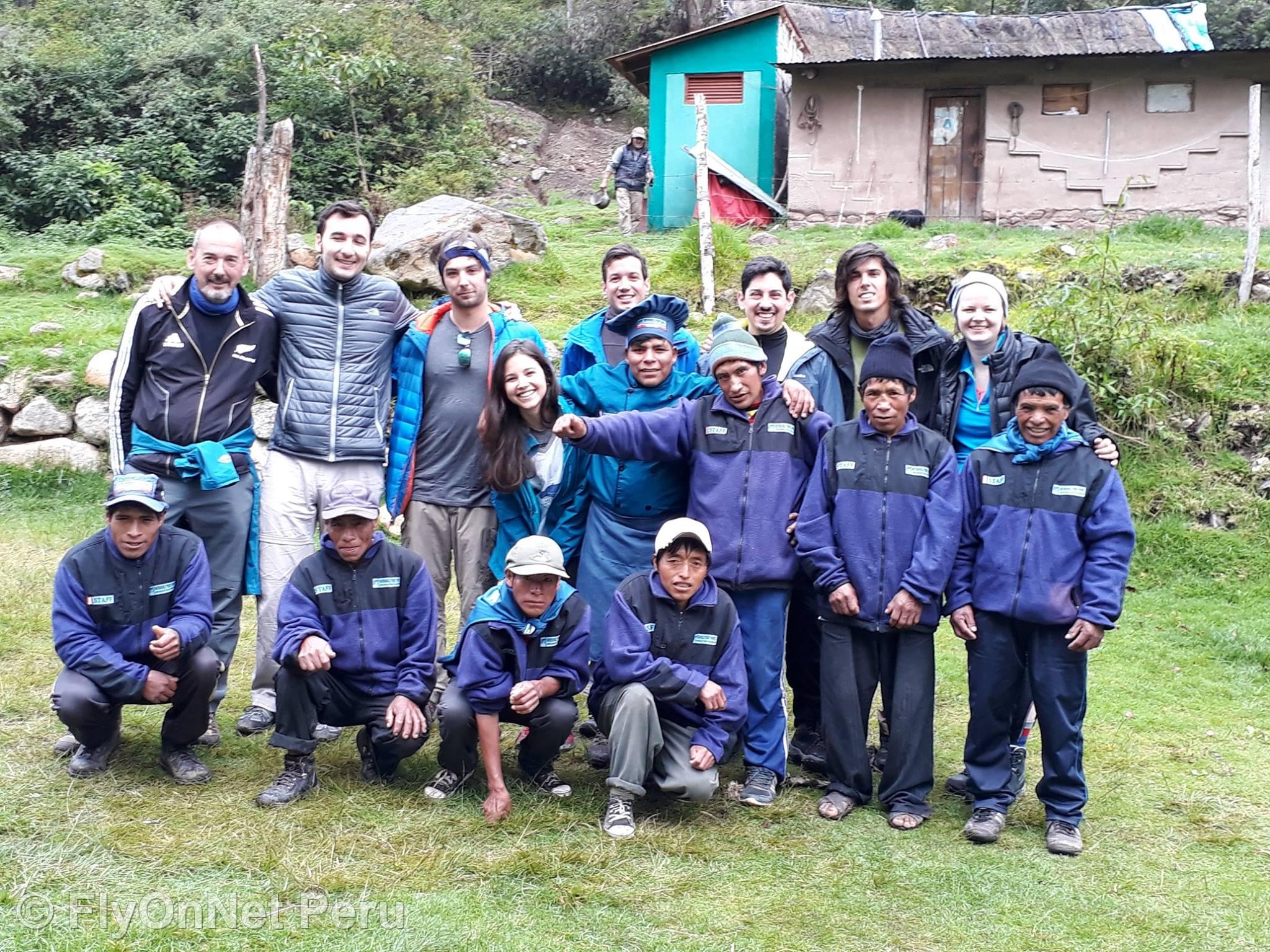 Photo Album: Our group of trekkers, Inca Trail