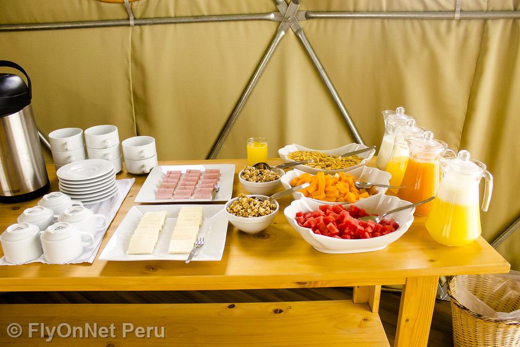 Album fotografico: Colazione nella cupola geodetica