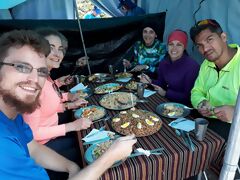 Pranzo durante il trekking